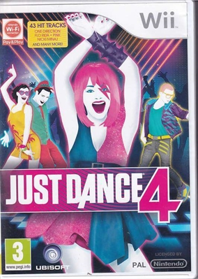 Just Dance 4 - Nintendo Wii (B Grade) (Used) (eng)